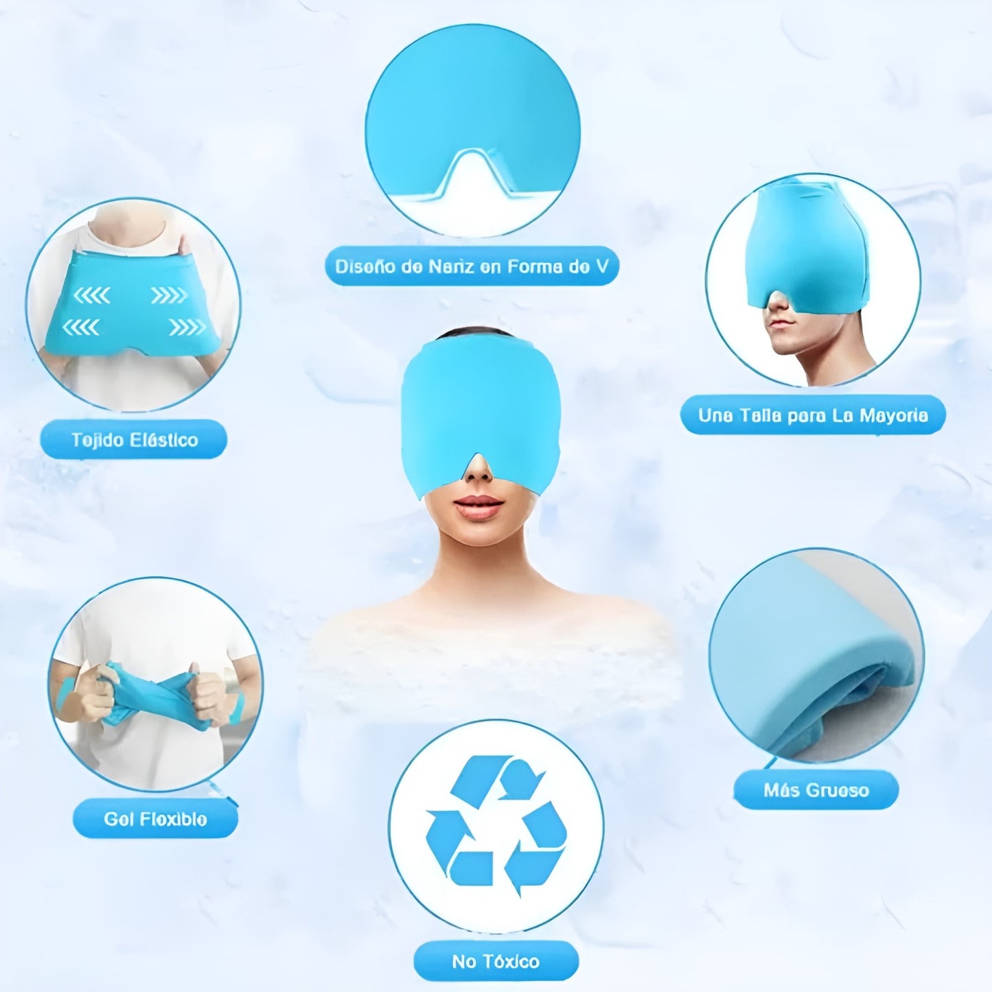 MigraFree™ - Gorro Antimigraña