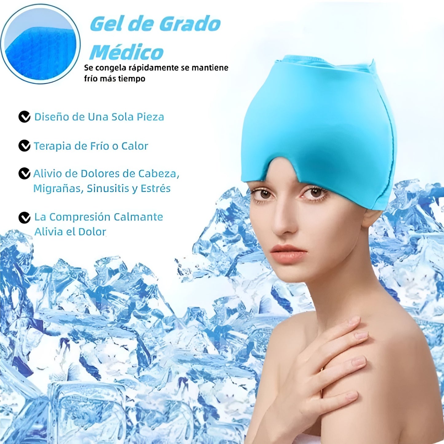 MigraFree™ - Gorro Antimigraña