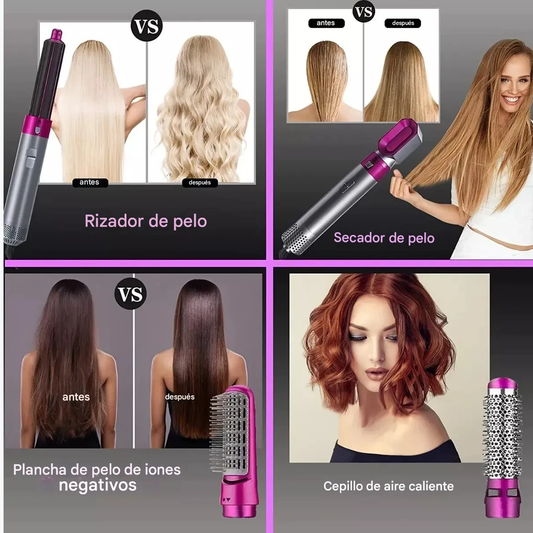 StylerPro™ 5 en 1 – Cepillo para Pelo