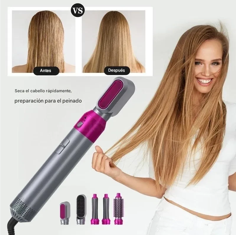 StylerPro™ 5 en 1 – Cepillo para Pelo