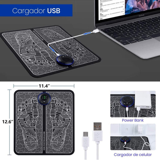 ZenStep™ – Alfombra Masajeadora Portátil