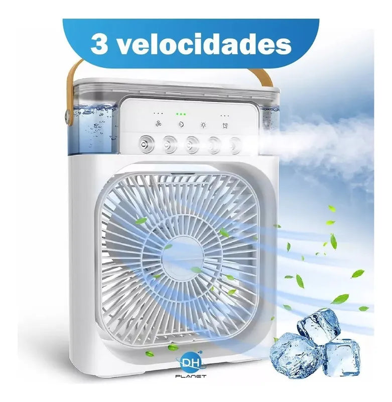 BreezeLuxe™ - Ventilador con Humidificador