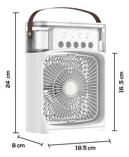 BreezeLuxe™ - Ventilador con Humidificador
