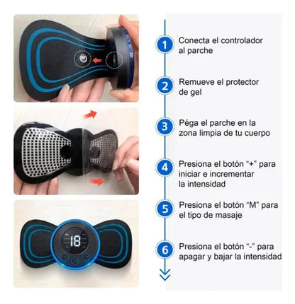 RelaxPulse™ – Mini Masajeador