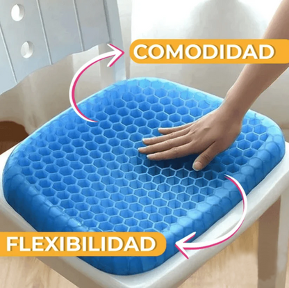OrthoSeat™– Cojín Ortopédico para Espalda y Cadera