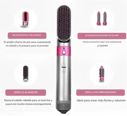 StylerPro™ 5 en 1 – Cepillo para Pelo